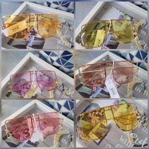 Unique over sized sunglasses clear Elegant s